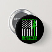 Psychische Gesundheit Das Bewusstsein für psychisc Button (Vorne & Hinten)