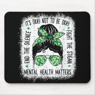 Psychische Gesundheit Fragen und Probleme der psyc Mousepad