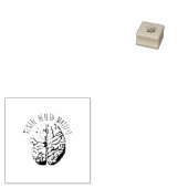Psychische Gesundheit Gummistempel (Stempel)