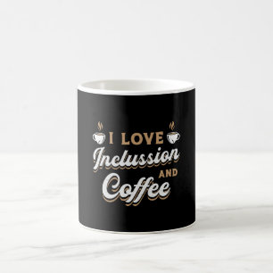 Psychische Gesundheit I Liebe Inklusion und Kaffee Kaffeetasse