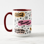 Psychische Gesundheit Inspiration Tasse (Links)