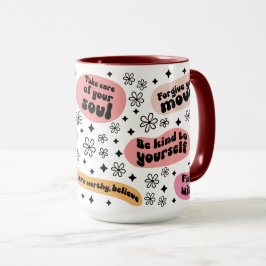 Psychische Gesundheit Inspiration Tasse