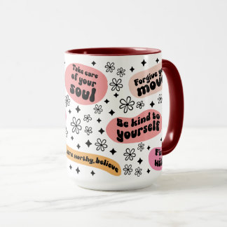 Psychische Gesundheit Inspiration Tasse