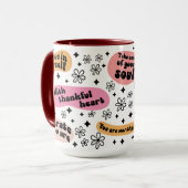 Psychische Gesundheit Inspiration Tasse (Vorderseite Links)