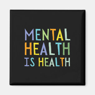 Psychische Gesundheit ist Bewusstsein für psychisc Magnet