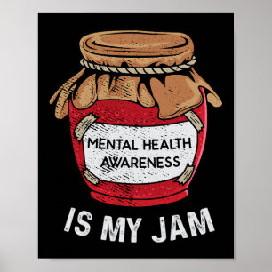 Psychische Gesundheit ist das Bewusstsein für die Poster