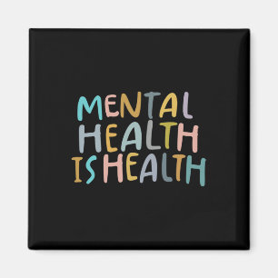 Psychische Gesundheit ist das Bewusstsein für psyc Magnet