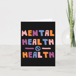 Psychische Gesundheit ist der Monat des nationalen Karte