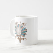 Psychische Gesundheit Kaffeetasse (Vorderseite Links)