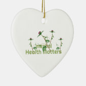 Psychische Gesundheit Keramik Ornament (Rechts)