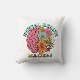 Psychische Gesundheit Kissen