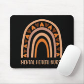 Psychische Gesundheit Krankenschwester Regenbogen Mousepad (Mit Mouse)