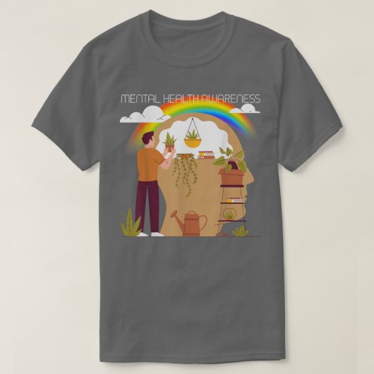 Psychische Gesundheit Lgbtq4502 2006 T-Shirt (Design vorne)