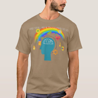 Psychische Gesundheit Lgbtq4512 2016 T-Shirt