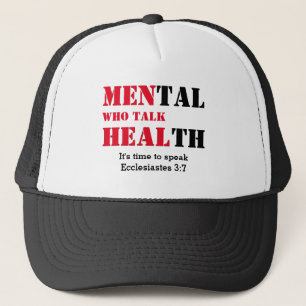 Psychische Gesundheit MÄNNER, DIE GESUNDHEITLICHE, Truckerkappe
