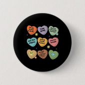 Psychische Gesundheit Materie Blumengehirn Grafisc Button (Vorderseite)