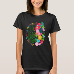 Psychische Gesundheit Materie menschliche Gehirnkr T-Shirt