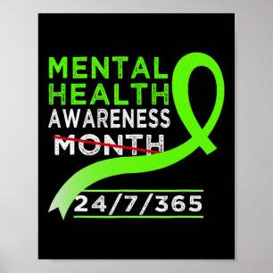 Psychische Gesundheit Monat Mai Kampf gegen die ST Poster