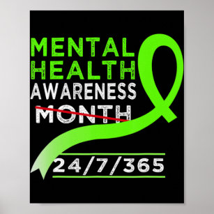 Psychische Gesundheit Monat Mai Kampf gegen die ST Poster