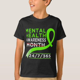 Psychische Gesundheit Monat Mai Kampf gegen die ST T-Shirt