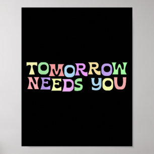 Psychische Gesundheit Morgen braucht Suizid Präven Poster