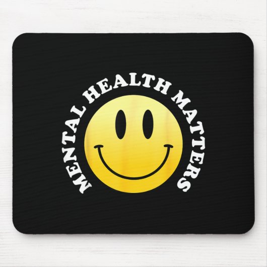 Psychische Gesundheit Mousepad (Vorne)