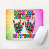 Psychische Gesundheit Mousepad (Mit Mouse)