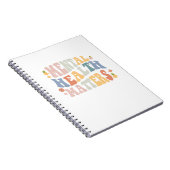 Psychische Gesundheit Notizblock (Rechte Seite)