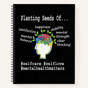 Psychische Gesundheit Notizblock