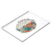 Psychische Gesundheit Notizblock (Linke Seite)