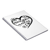 Psychische Gesundheit Notizblock (Rechte Seite)