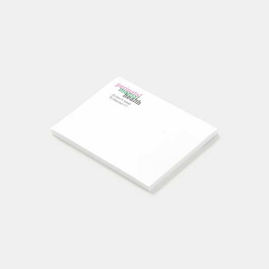 Psychische Gesundheit | PERINATORISCHES ILLNESS-BE Post-it Klebezettel (angewinkelt)