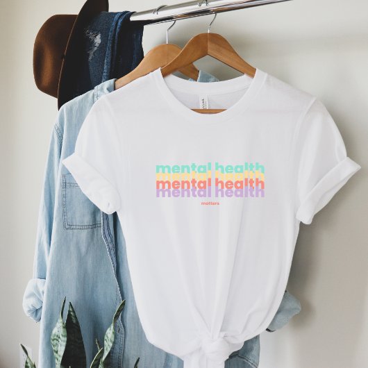 Psychische Gesundheit | Poppins Peach Candy T-Shirt