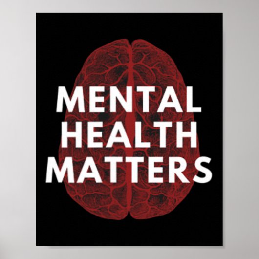 Psychische Gesundheit Poster (Vorne)
