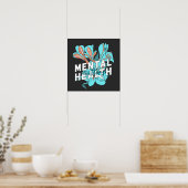 Psychische Gesundheit Poster (Küche)