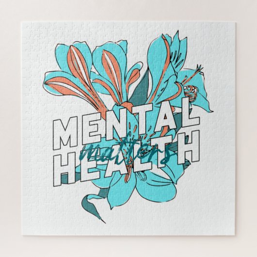 Psychische Gesundheit Puzzle (Vertikal)