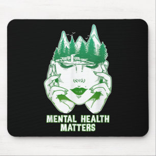 Psychische Gesundheit S Bewusstsein des menschlich Mousepad