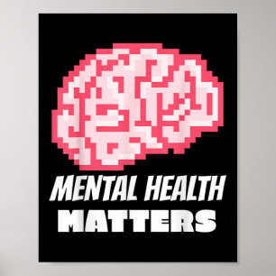 Psychische Gesundheit S Bewusstsein des menschlich Poster