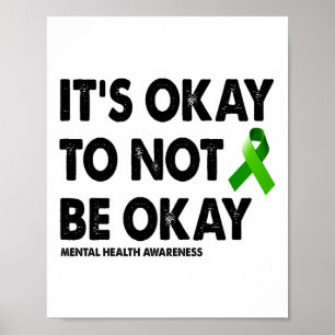 Psychische Gesundheit S Bewusstsein Langsamer Schl Poster