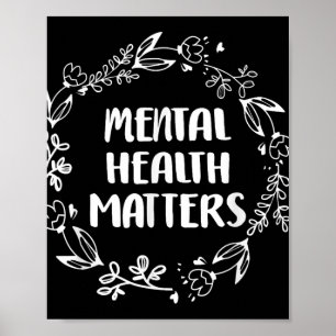 Psychische Gesundheit S Bewusstsein Suizidpräventi Poster