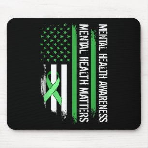 Psychische Gesundheit S für psychische Gesundheit Mousepad