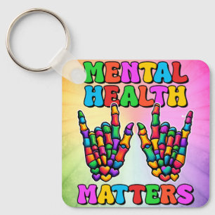 Psychische Gesundheit Schlüsselanhänger