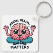 Psychische Gesundheit Schlüsselanhänger (Rückseite)
