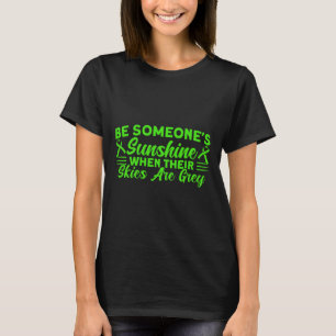 Psychische Gesundheit sei jemandes Sonnenschein fü T-Shirt