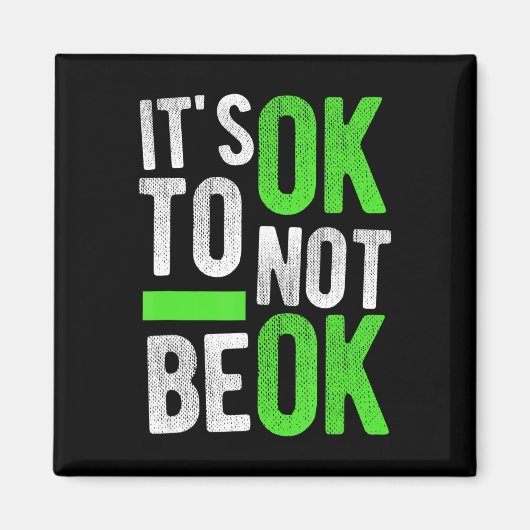 Psychische Gesundheit Selbstmord Bewusstsein Gesch Magnet (Vorne)