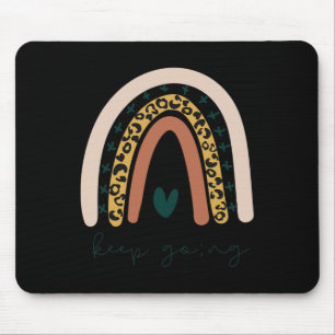Psychische Gesundheit Semikolon Weitermachen Boho Mousepad