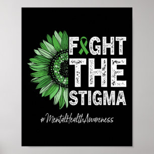 Psychische Gesundheit Sensibilisierung für das Sti Poster