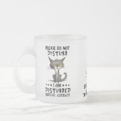 Psychische Gesundheit simuliert durch Cat Jokes Mattglastasse (Links)