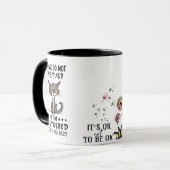 Psychische Gesundheit simuliert durch Cat Jokes Tasse (Vorderseite Links)