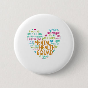 Psychische Gesundheit Squad Liebe Herz Fakten psyc Button